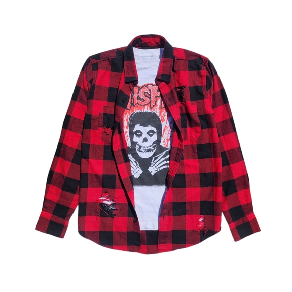 Hot Topic Misfits Bloody Crimson Ghost Tee - Picture 5 of 5